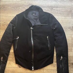 Hudson  Black Bomber Jacket puffer